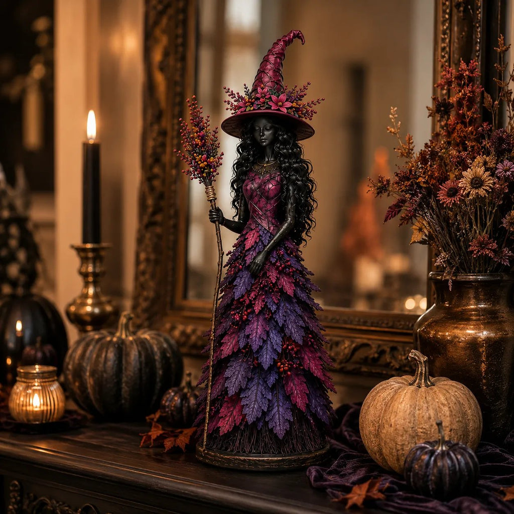 🔥Halloween Early Bird Special: Enjoy 70% OFF——🧙Enchanted Autumn Witch Figurine (✨2026 Limited Edition)