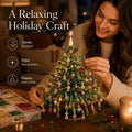 🔥Last day——Limted Time 70% OFF!DIY Beaded Christmas TreeKit Create Your OwnSparkling Holiday Decoration