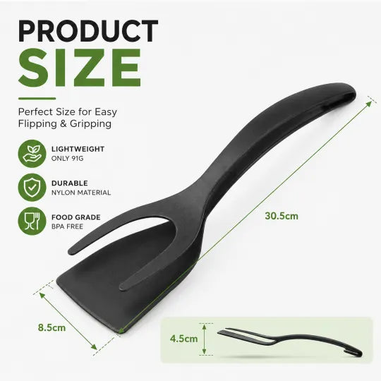 🔥LIMITED-TIME OFFER 50% Off🎁 2-in-1 Grip & Flip Kitchen Tongs