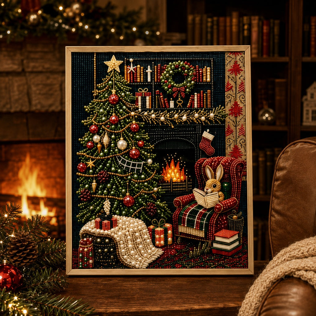 🔥Last day——Limted Time 70% OFF!🎁🎅Christmas Pearl & Gem Painting Collection✨Buy 2 Get Free Shipping