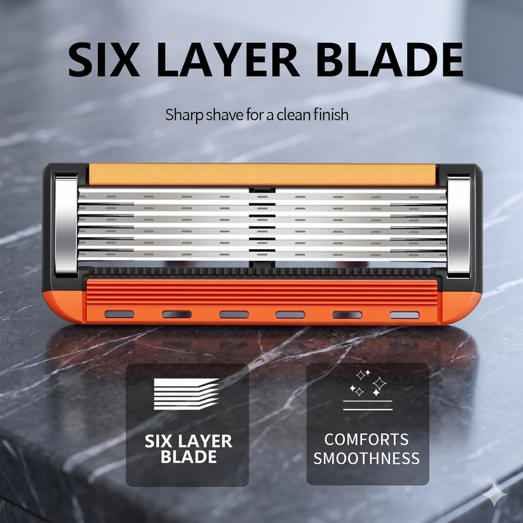 🚨 LAST DAY! 70% OFF TODAY——Men's Razor Blade Kit🪒