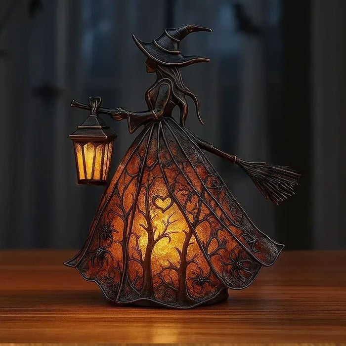 🔥Halloween Early Bird Special: Enjoy 70% OFF——🧙‍♀️Halloween Witch Lamp
