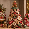 🔥LAST DAY 70% OFF - 🎄🧵DIY Quilted Christmas Tree Kit – Handmade Fabric Holiday Tabletop Tree Decor