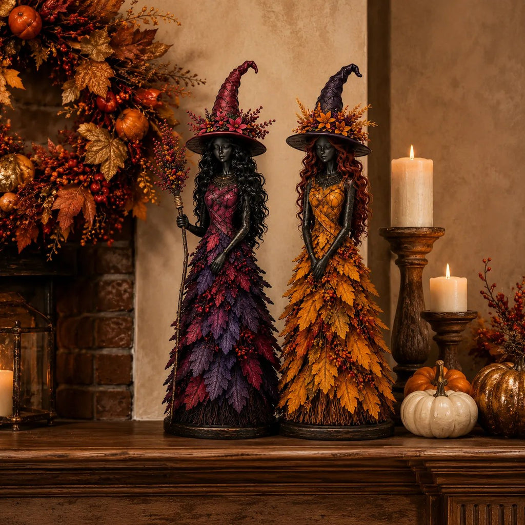 🔥Halloween Early Bird Special: Enjoy 70% OFF——🧙Enchanted Autumn Witch Figurine (✨2026 Limited Edition)