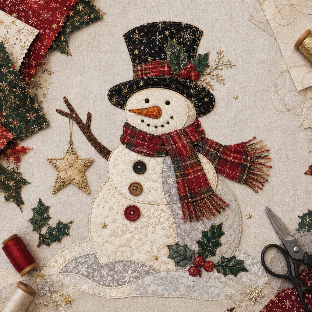🎁LAST DAY — LIMITED TIME 70% OFF！🎅Kit decorazioni fai da te in tessuto patchwork natalizio
