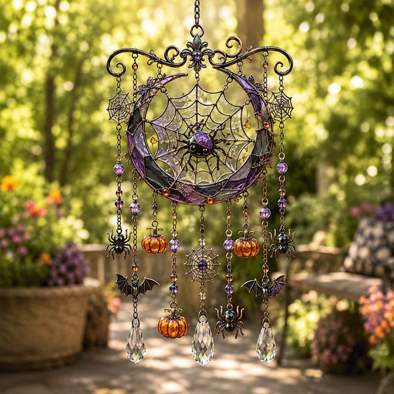 🔥Halloween Early Bird Special: Enjoy 70% OFF —— Halloween Themed Crystal Wind Chime