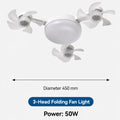 🔥Limited Time 70% off —— 2-in-1 E27 Ceiling Fan Light with Remote Control