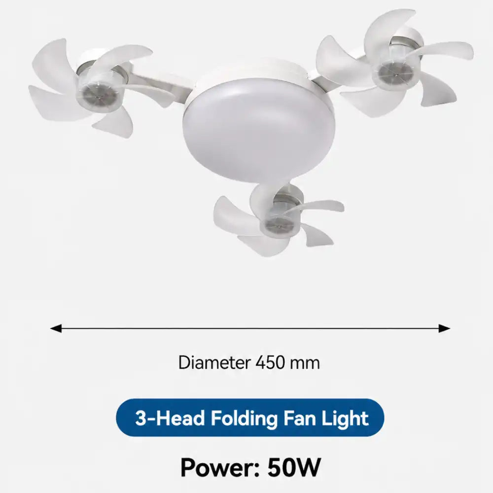 🔥Limited Time 70% off —— 2-in-1 E27 Ceiling Fan Light with Remote Control