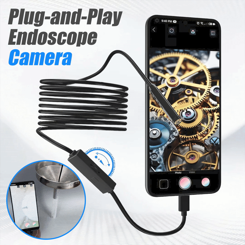 🔥Last Day 70% OFF🔥——🔎 Plug-and-Play Endoscope Camera