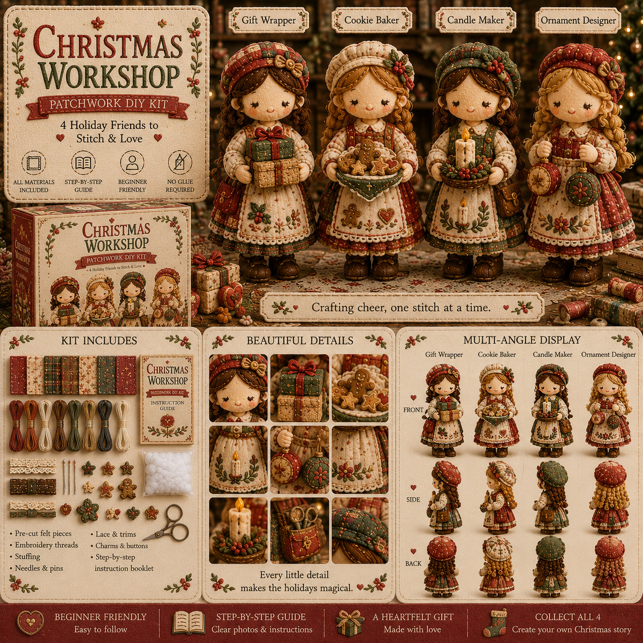 🚨 LAST DAY! 70% OFF TODAY——Patchwork DIY Kit Series