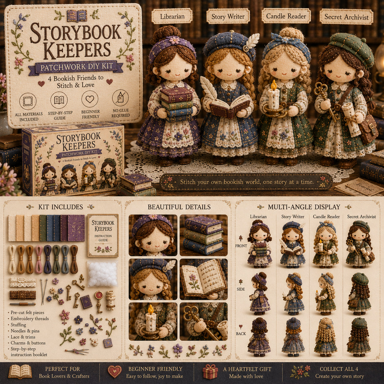 🚨 LAST DAY! 70% OFF TODAY——Patchwork DIY Kit Series