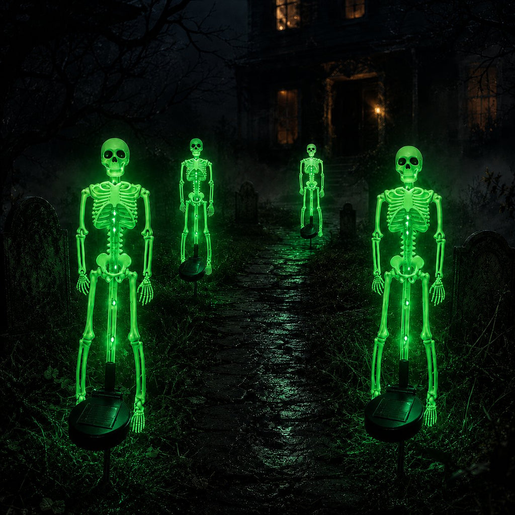 💥 Last Day 48% OFF——💀 Solar Skeleton Yard Stake