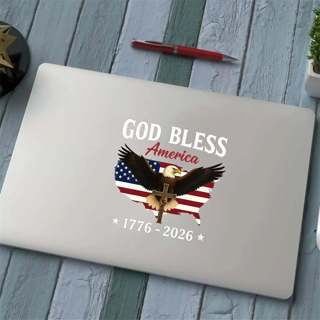 🔥 LAST DAY – 50% OFF——🦅 God Bless America: 2026 Semicentennial Sticker