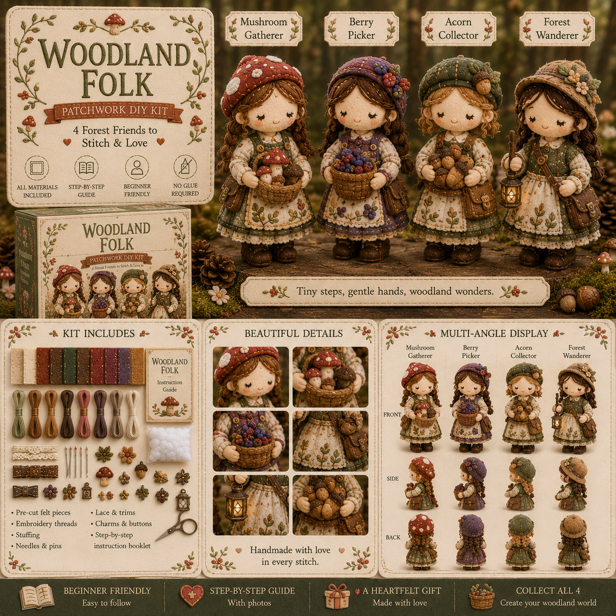 🚨 LAST DAY! 70% OFF TODAY——Patchwork DIY Kit Series