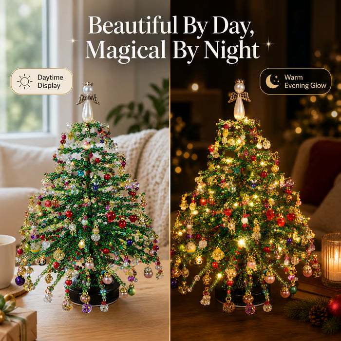 🔥Last day——Limted Time 70% OFF!DIY Beaded Christmas TreeKit Create Your OwnSparkling Holiday Decoration