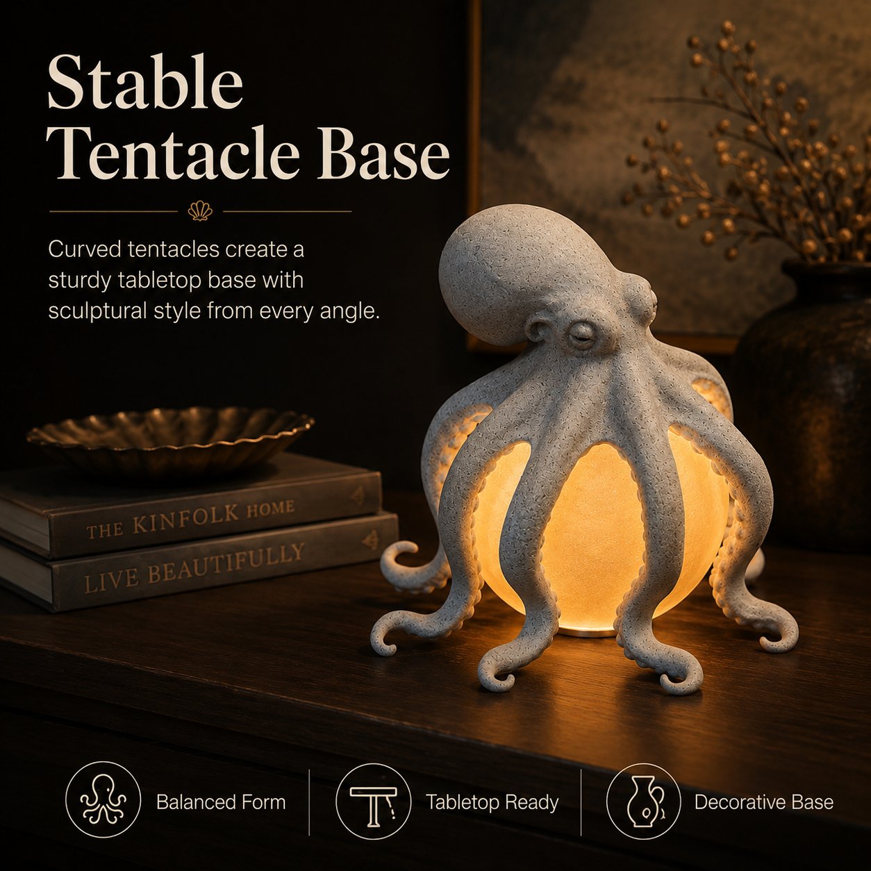 🔥Last Day 70% OFF🔥——Sculptural Ocean-Inspired Accent Light