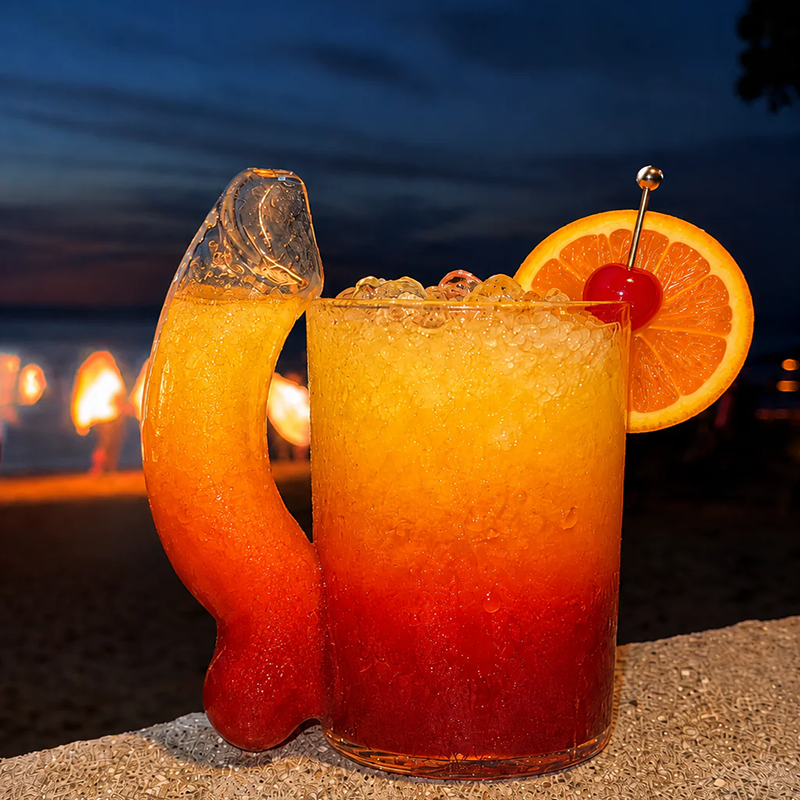 💥LIMITED TIME 50% OFF-Fun D-Cup Shaped Glass Cocktail Glass