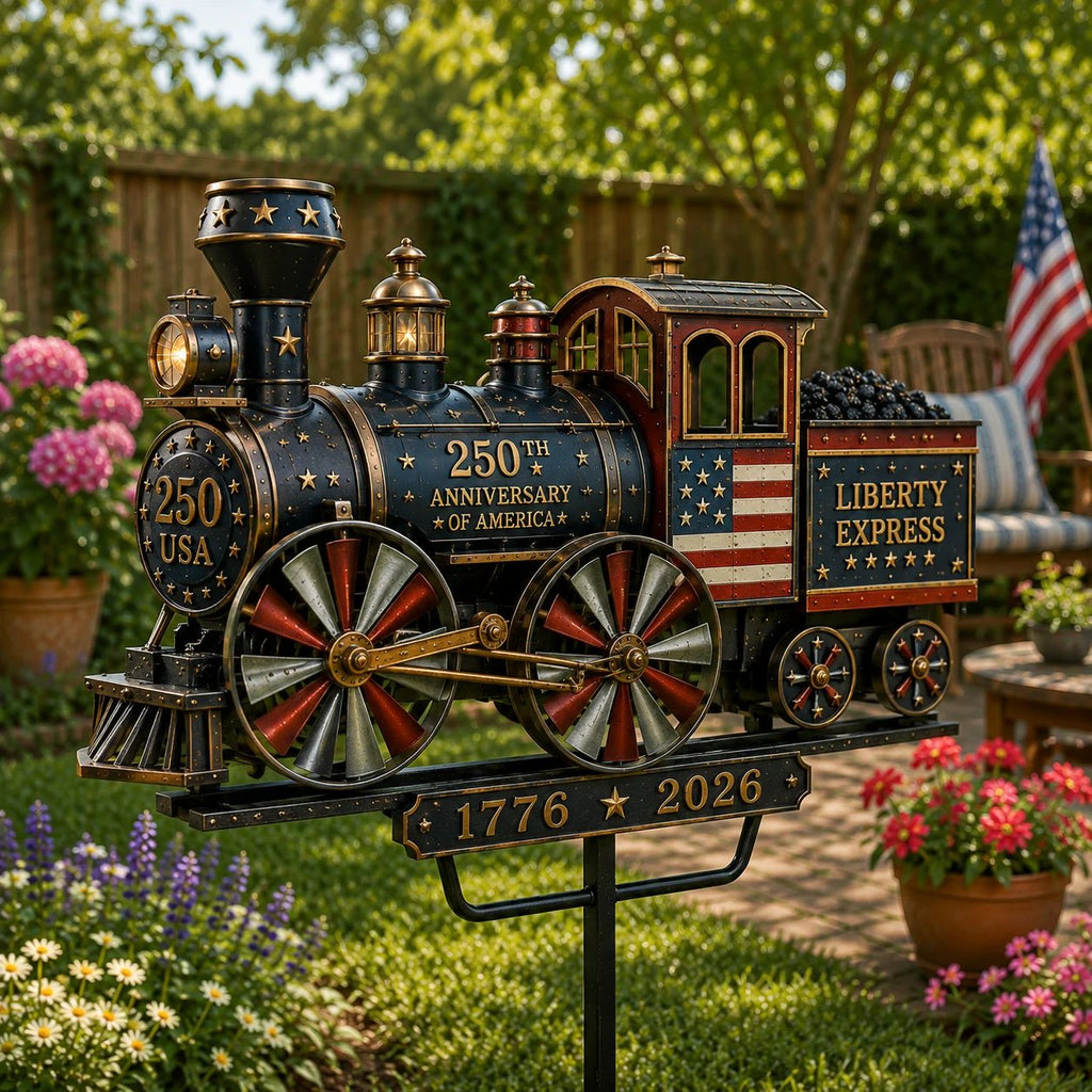🔥 TODAY ONLY – 50% OFF LIMITED! 🇺🇸 250th Anniversary Liberty Express Train Wind Spinner