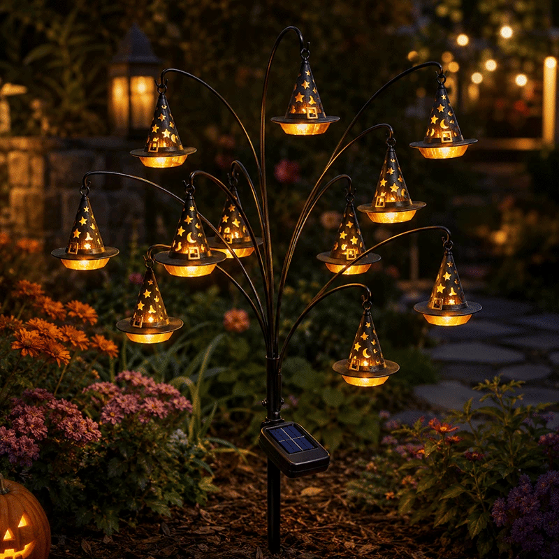 🔥Halloween Early Bird Special: Enjoy 70% OFF——🎃 Halloween Solar Tree Stump Light