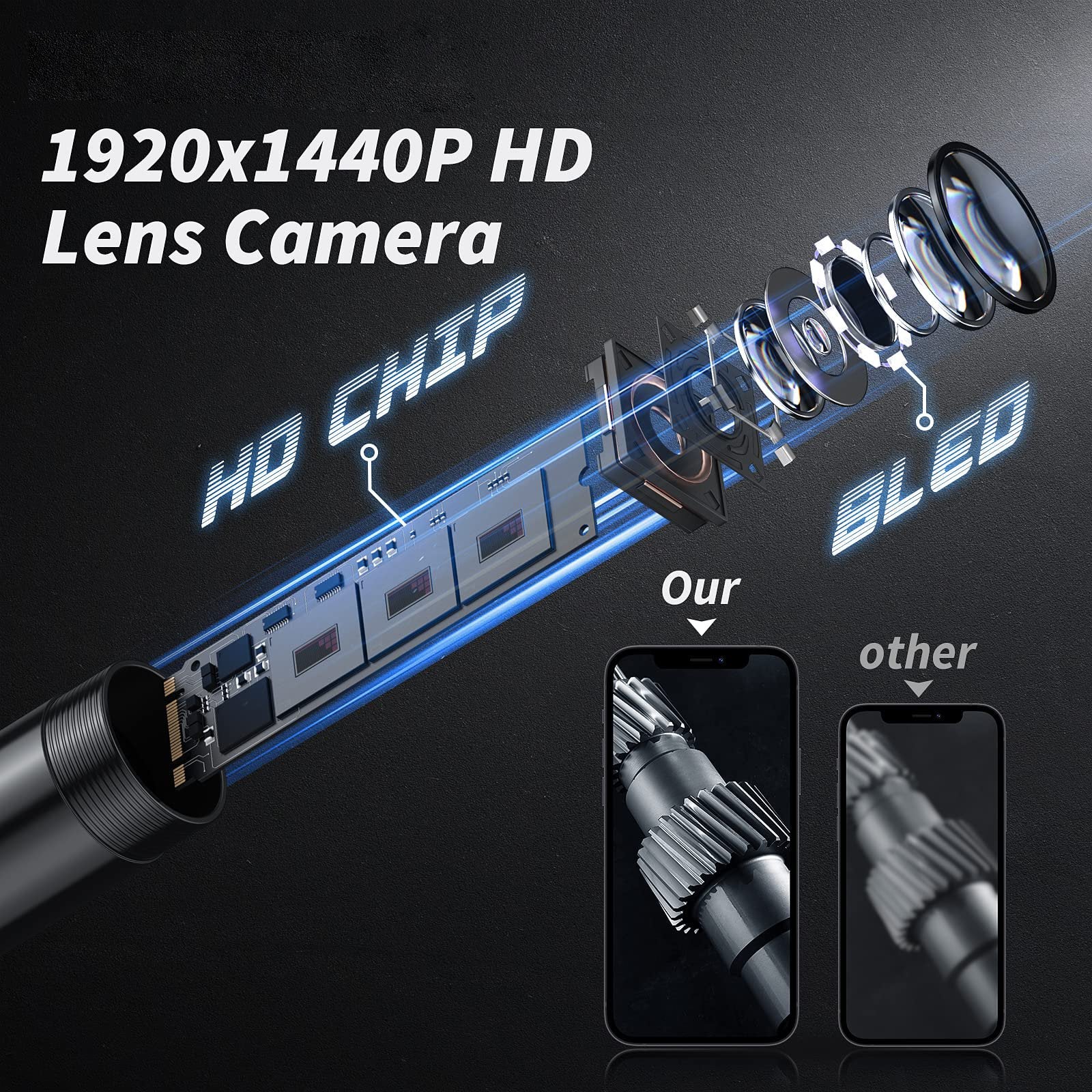 🔥Last Day 70% OFF🔥——🔎 Plug-and-Play Endoscope Camera