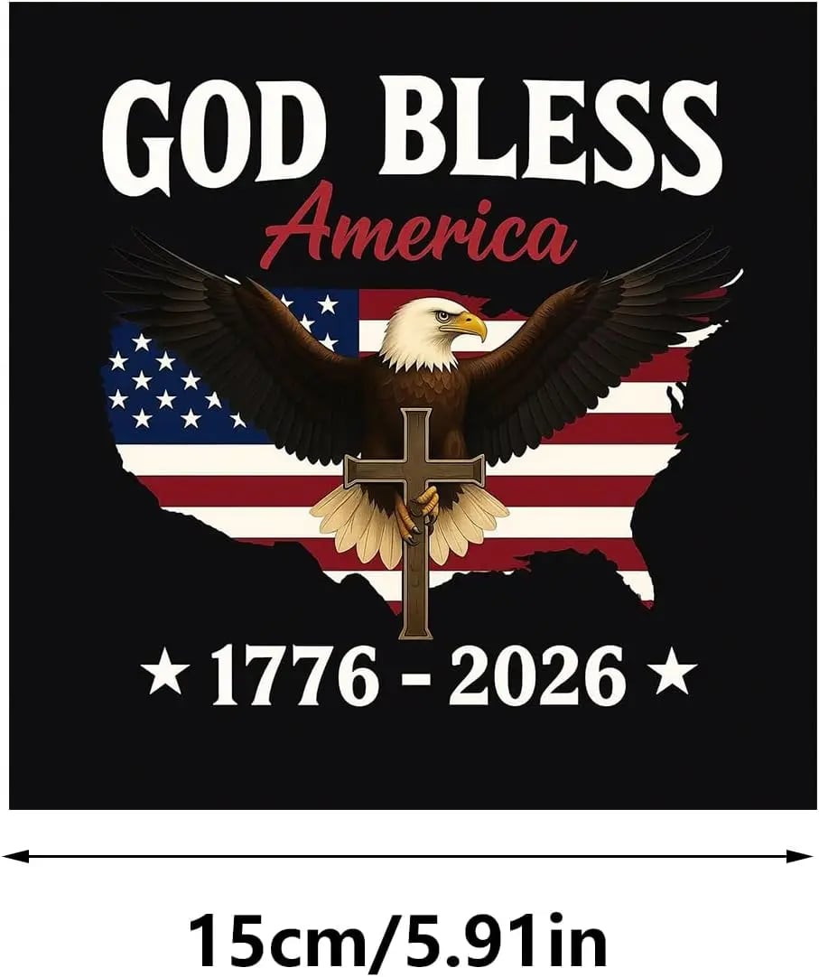 🔥 LAST DAY – 50% OFF——🦅 God Bless America: 2026 Semicentennial Sticker
