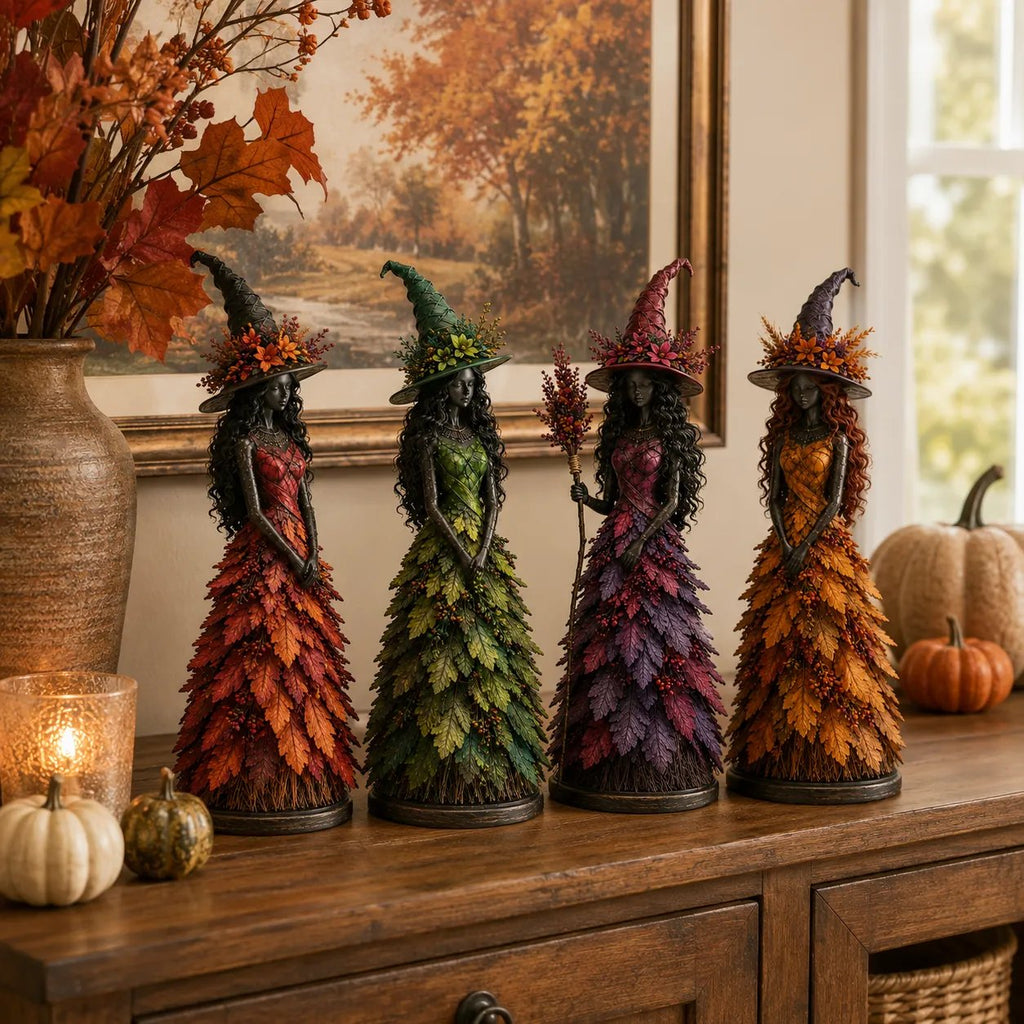 🔥Halloween Early Bird Special: Enjoy 70% OFF——🧙Enchanted Autumn Witch Figurine (✨2026 Limited Edition)