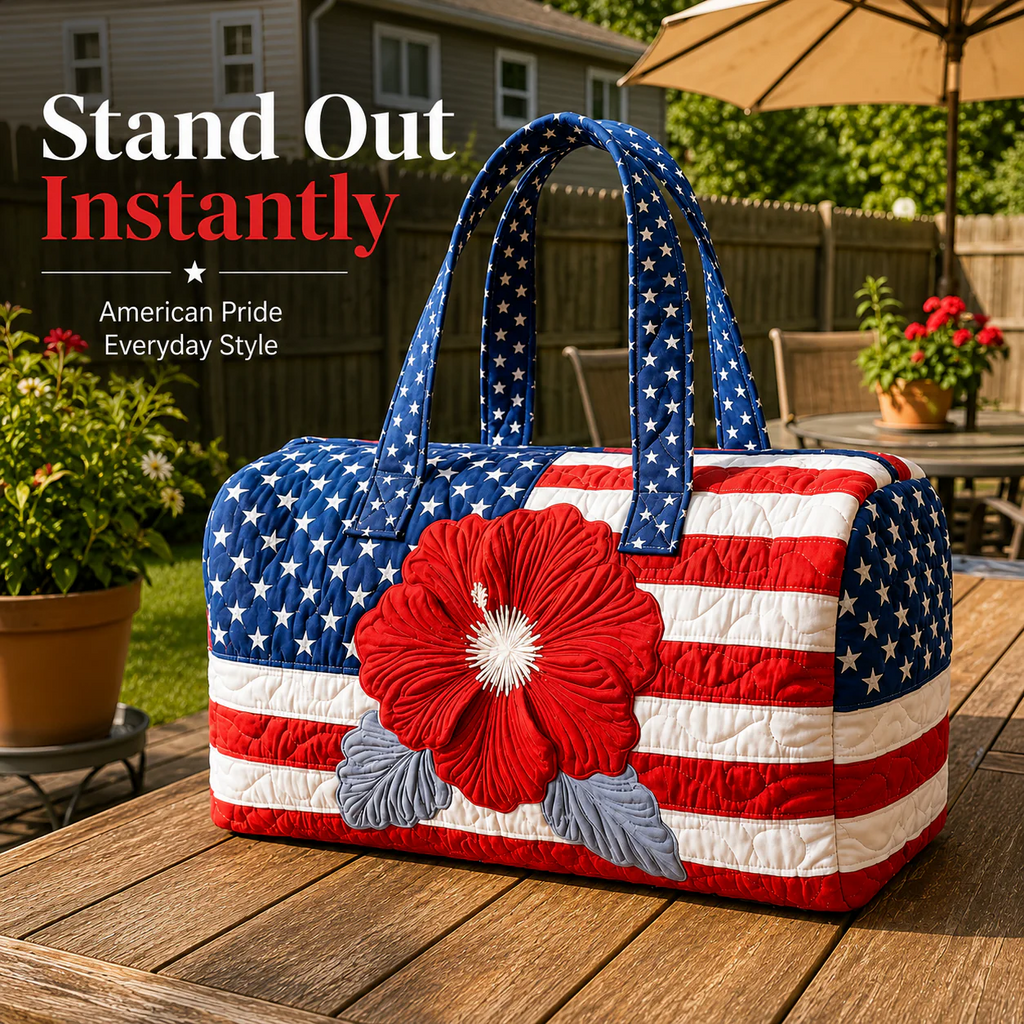 🔥 Celebrate 250 Years of Freedom🔥——Limited time 50% OFF A Handmade Tote