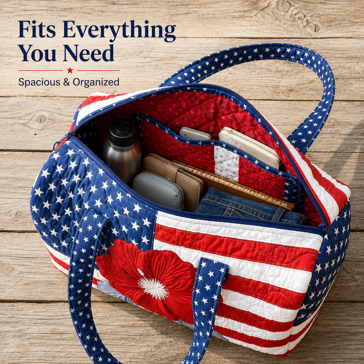 🔥 Celebrate 250 Years of Freedom🔥——Limited time 50% OFF A Handmade Tote