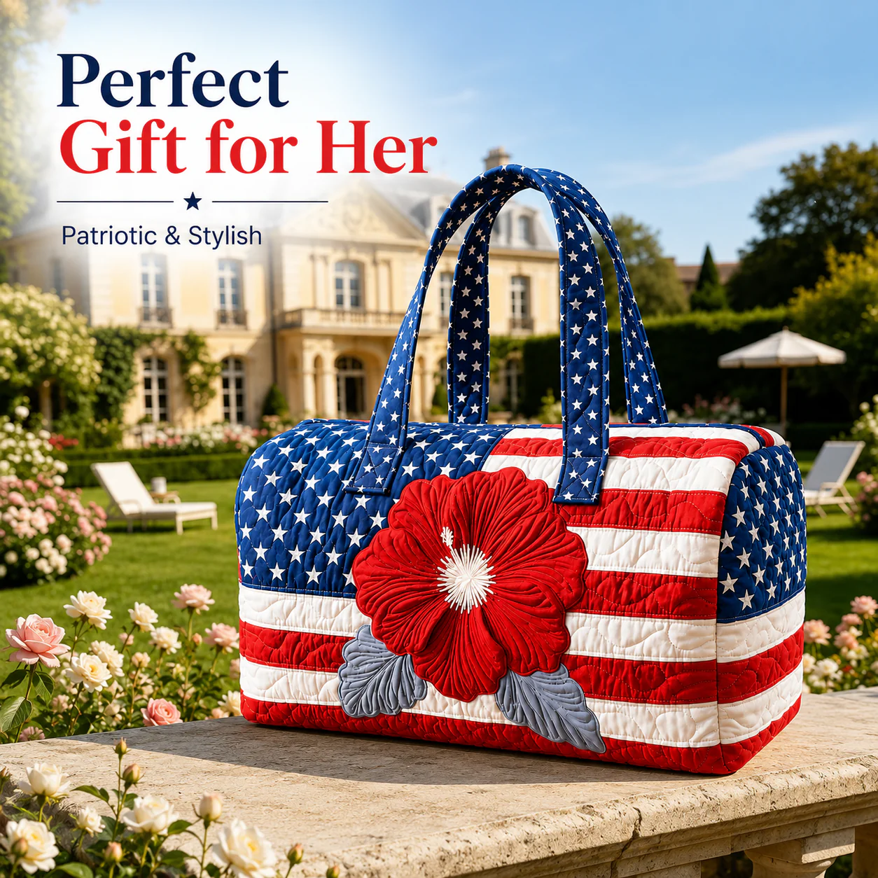 🔥 Celebrate 250 Years of Freedom🔥——Limited time 50% OFF A Handmade Tote