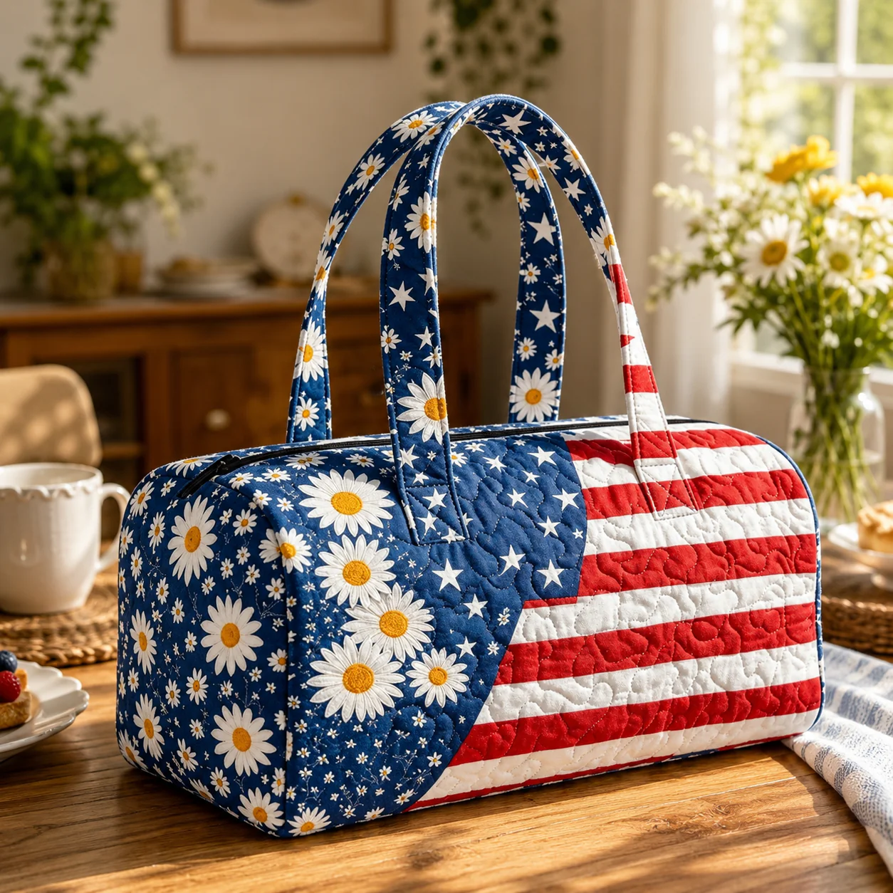 🔥 Celebrate 250 Years of Freedom🔥——Limited time 50% OFF A Handmade Tote