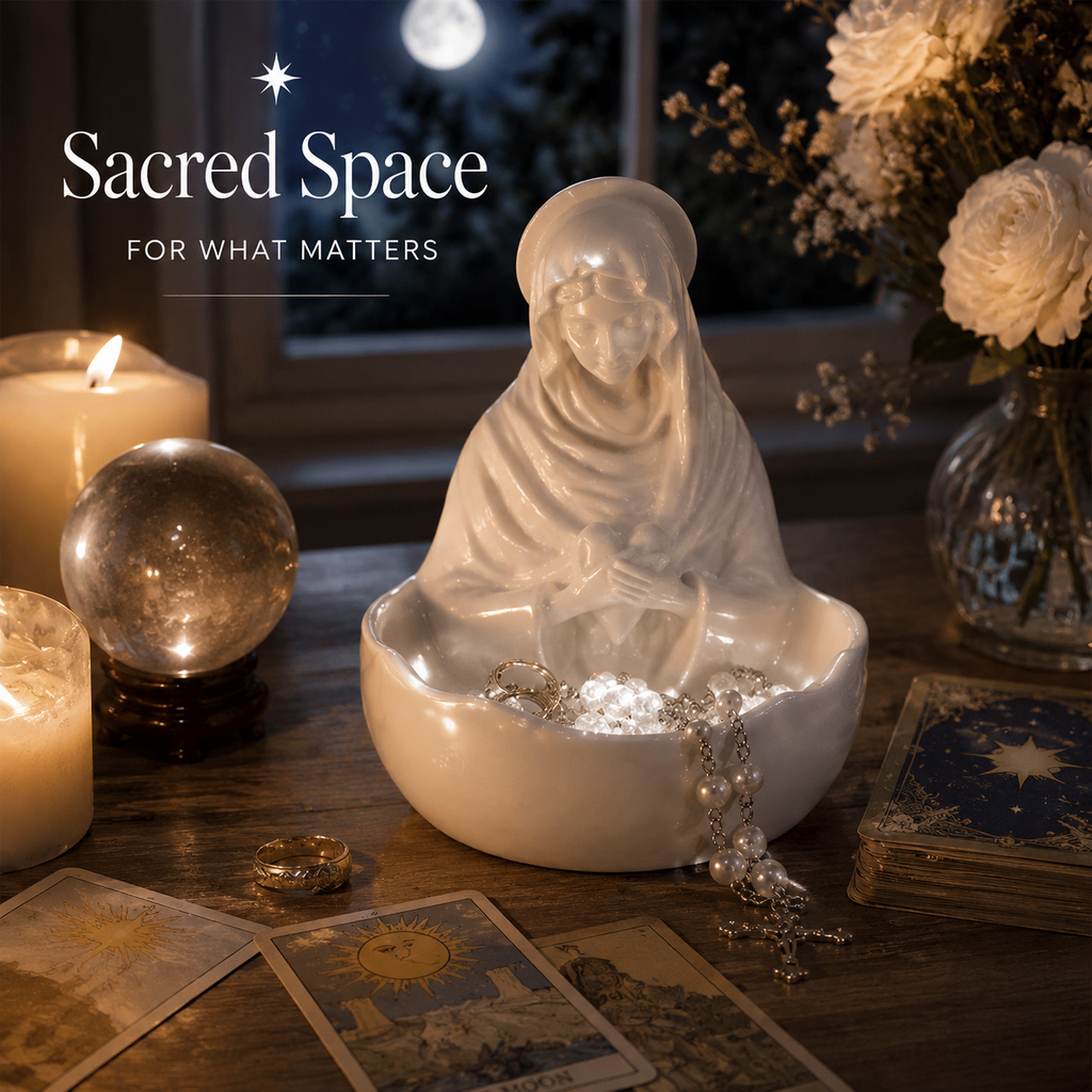 🔥Last Day 70% OFF —— Handmade Virgin Mary Catch-All Bowl