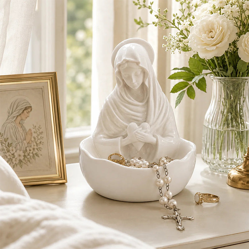 🔥Last Day 70% OFF —— Handmade Virgin Mary Catch-All Bowl