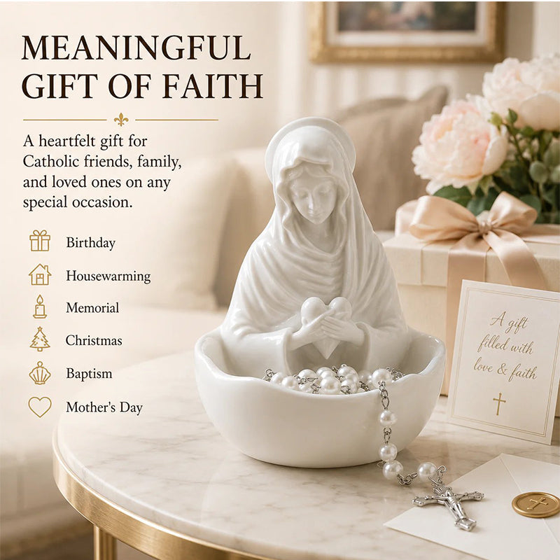 🔥Last Day 70% OFF —— Handmade Virgin Mary Catch-All Bowl
