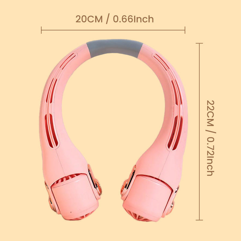 🚨 Limited Time Offer: 50% OFF Ends Today-Neck Air Conditioner Fan