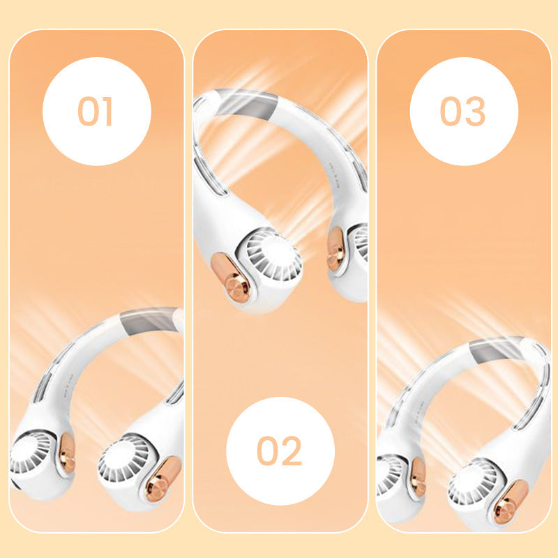 🚨 Limited Time Offer: 50% OFF Ends Today-Neck Air Conditioner Fan