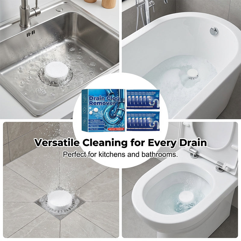 🔥Last Day 70% OFF🔥——Effervescent Drain Clog Remover Tablets